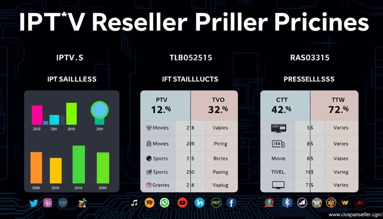 IPTV Reseller Pricing Comparison IPTV Reseller Pricing Comparison