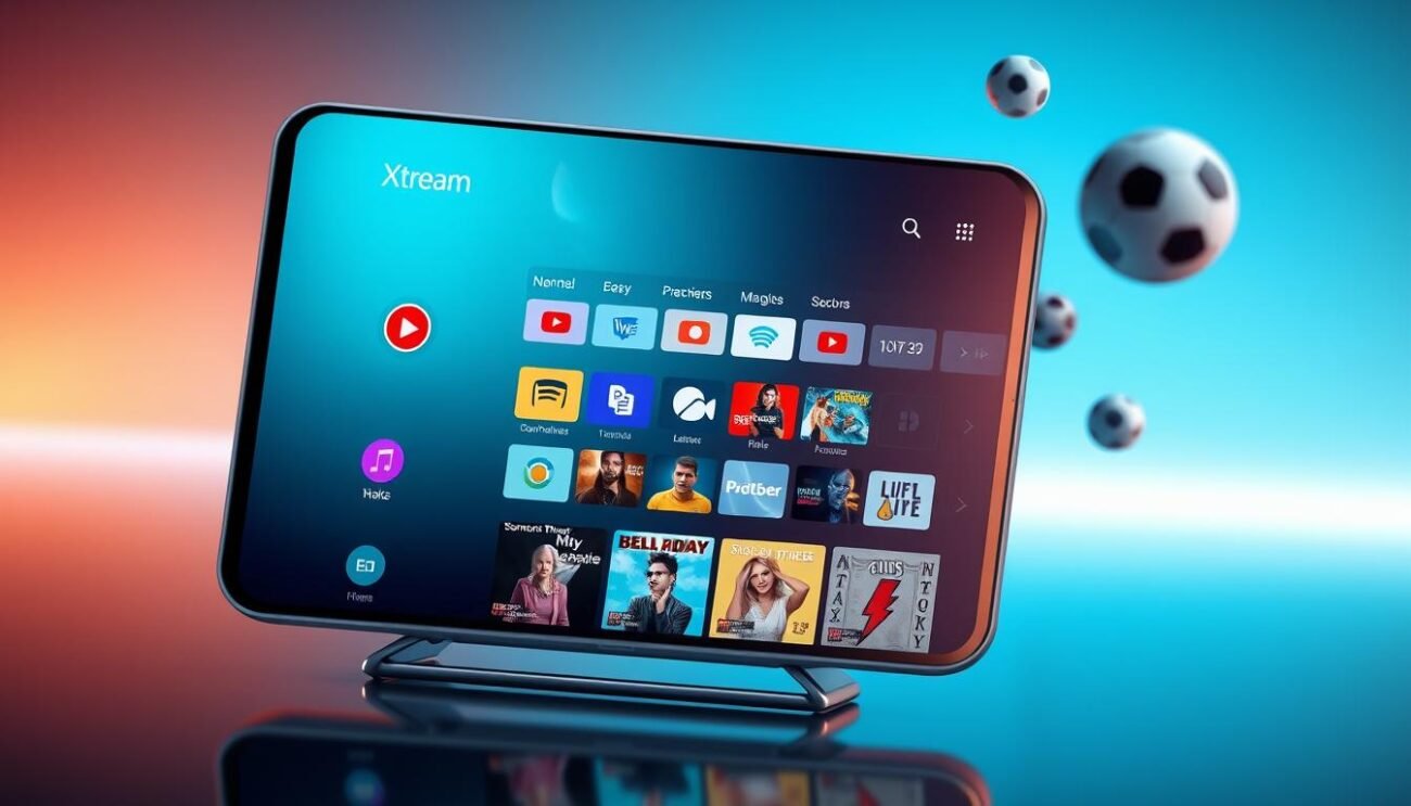 Xtream IPTV App User Interface Xtream IPTV App User Interface