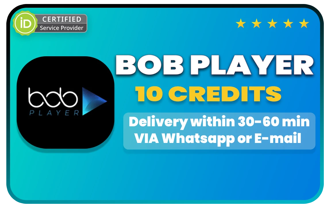 bob player panel activation 10 credits