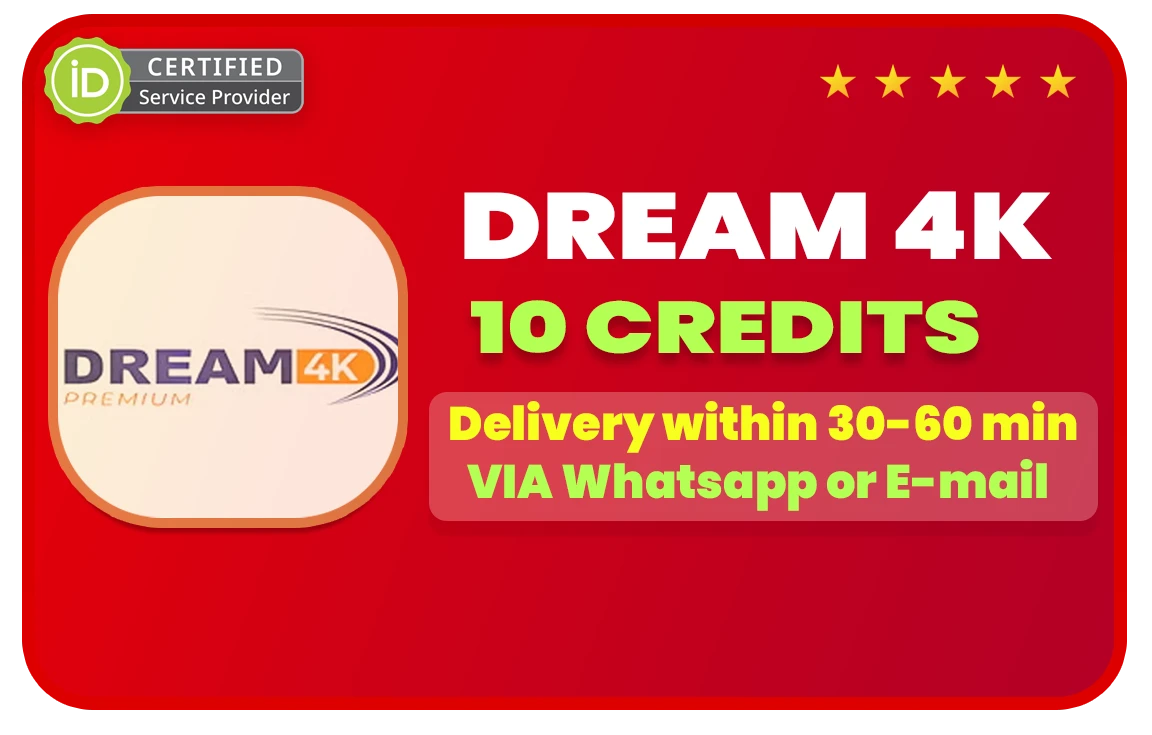 Dream 4k iptv reseller panel 10 Credits