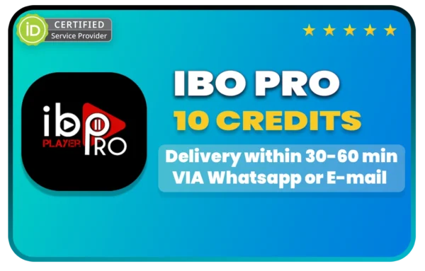 Ibo pro player panel activation 10 credits