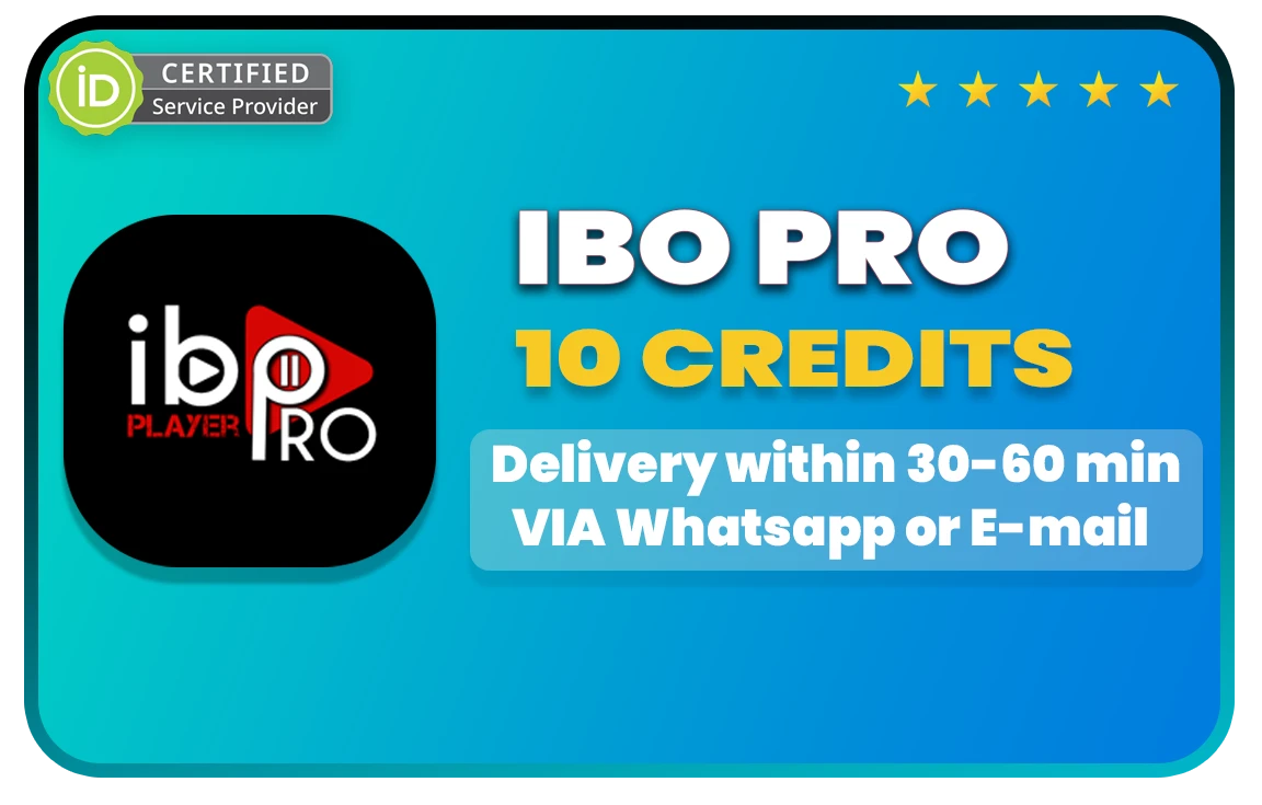 Ibo pro player panel activation 10 credits