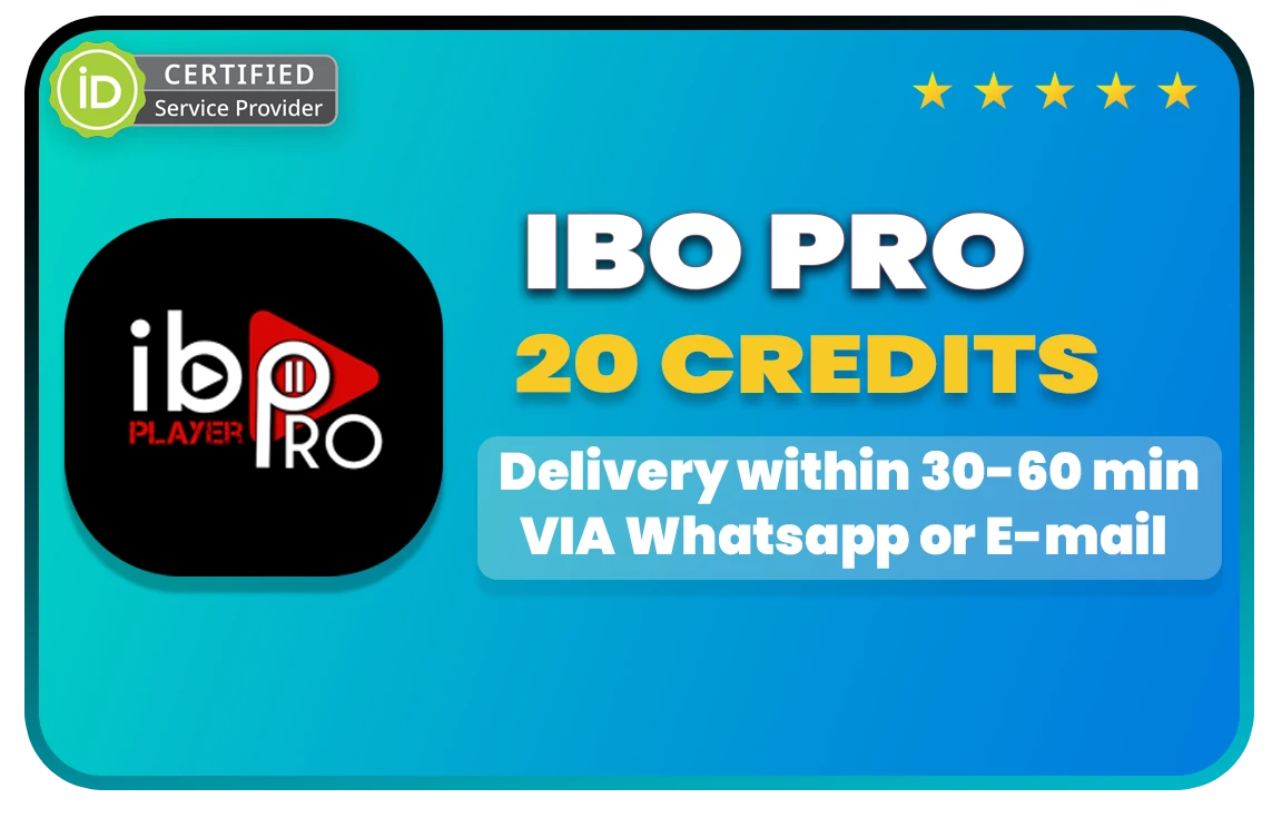 Ibo pro player panel activation 20 credits